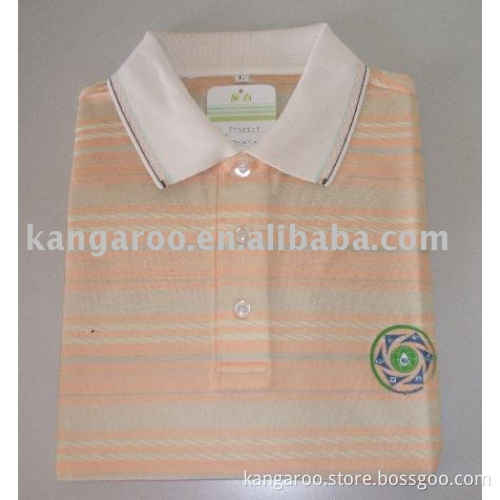 double mercerized polo shirt